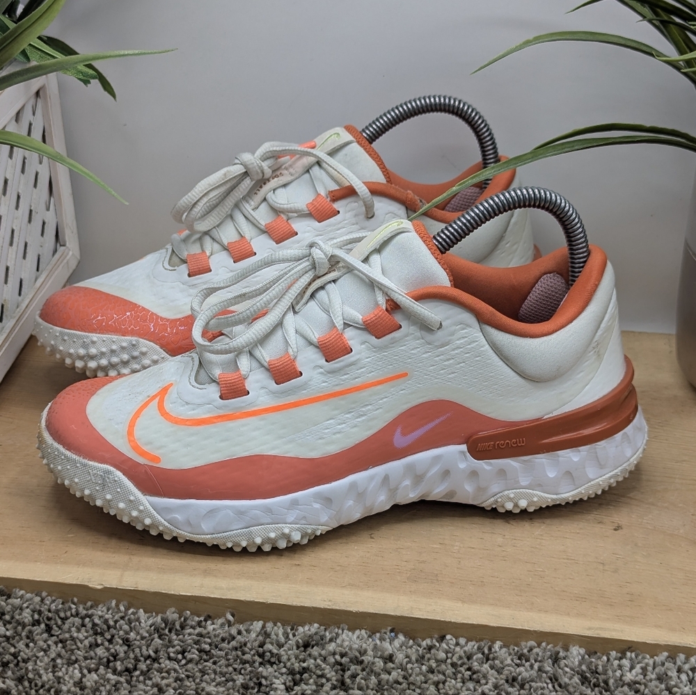 Nike Alpha Huarache Elite Turf Softball Womens Size 6 Sports Shoes Cleats